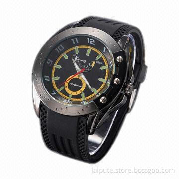 Silicone sport watch, fashionable silicone advertising watch